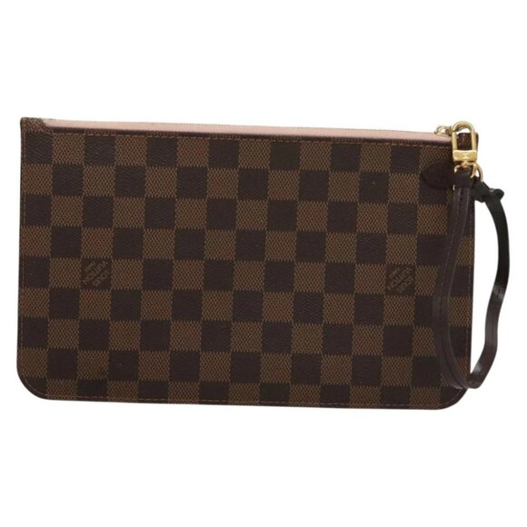 LOUIS VUITTON Damier Ebene Neverfull MM Pouch LV - Picture 2 of 14